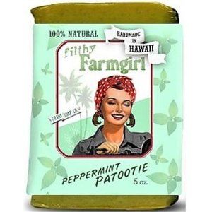 100% Natural Organic Soap. Peppermint. Handmade in Hawaii. 2oz.